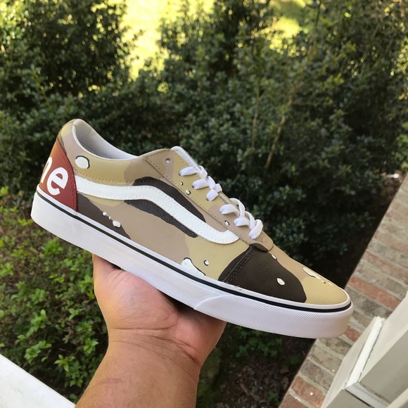 Custom supreme desert camo vans - Picture 4 of 6